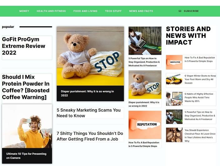 snapshop of a blogue en tant que redacteur-twistedcojones.com